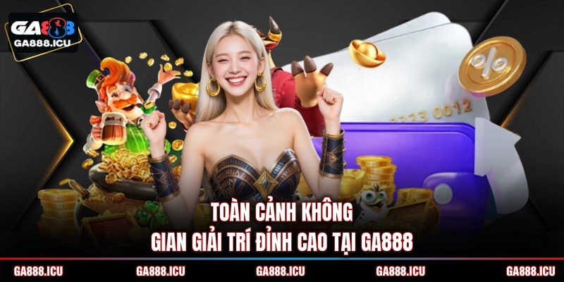 Toàn cảnh không gian giải trí đỉnh cao tại GA888
